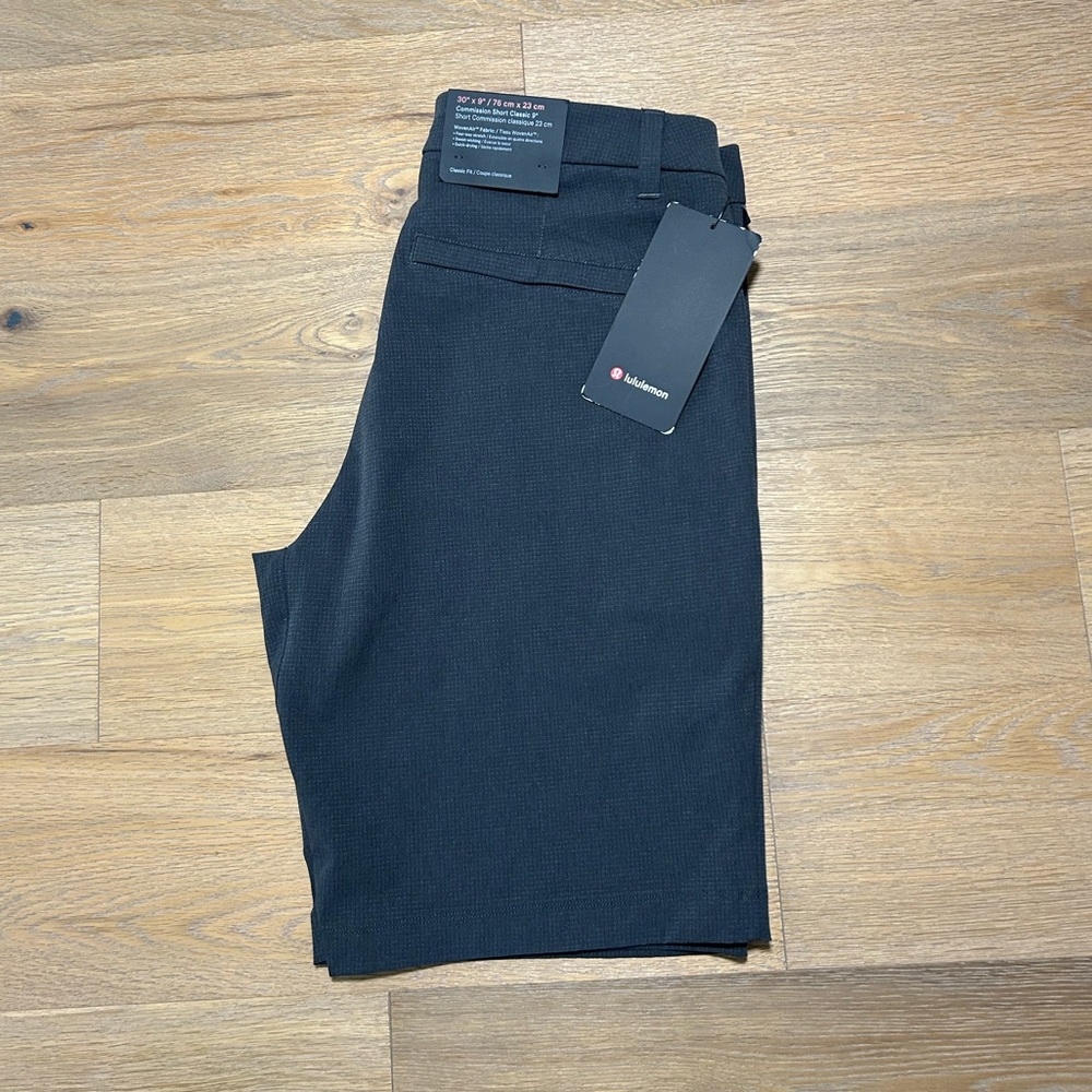 lululemon ABC commission golf shorts size 30 9” golf shorts